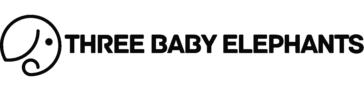 Three Baby Elephants